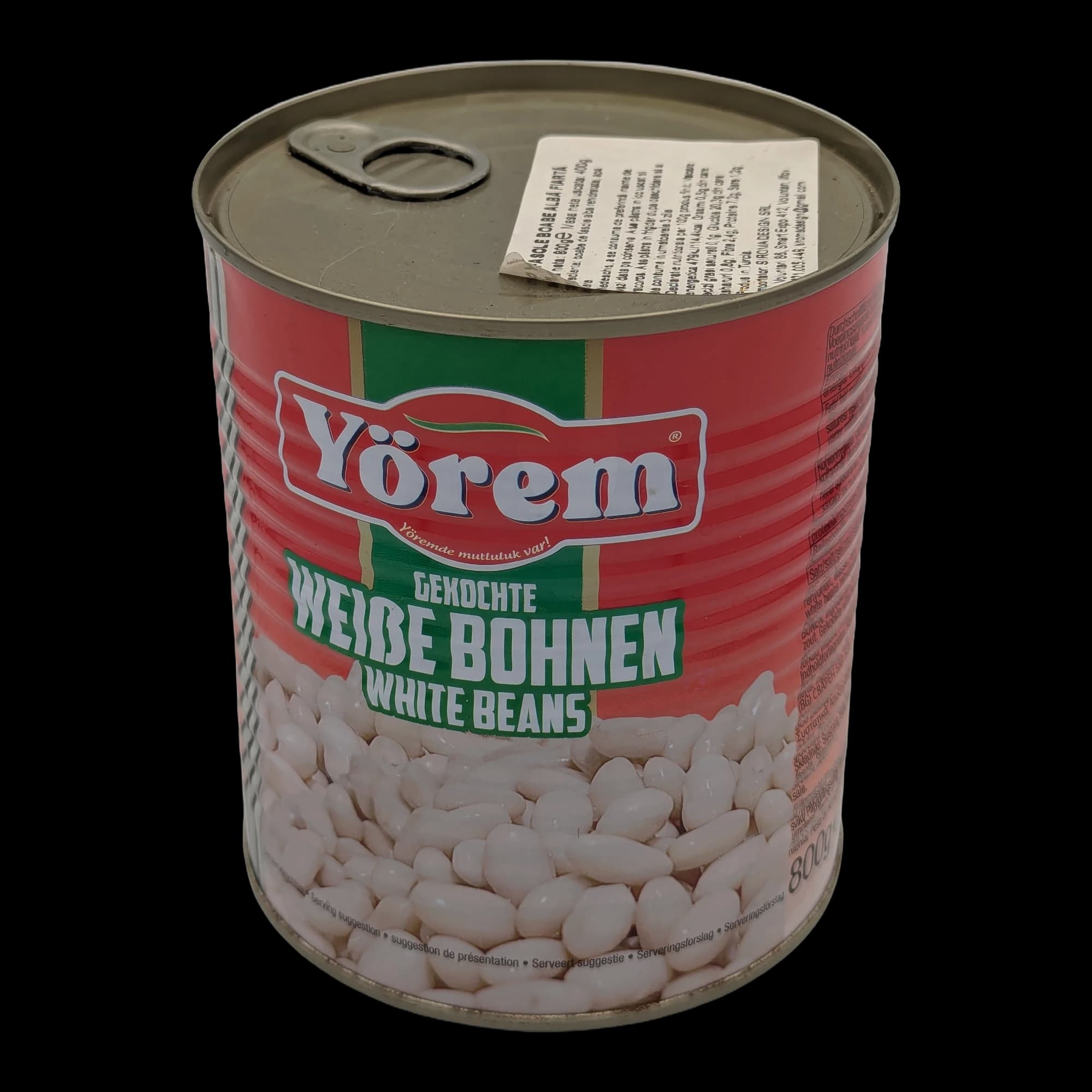 Fasole albă boabe la conservă