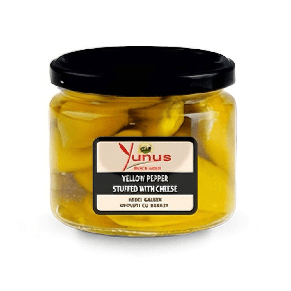 Yunus Stuffed Yellow Peppers with Cheese Jar 290g