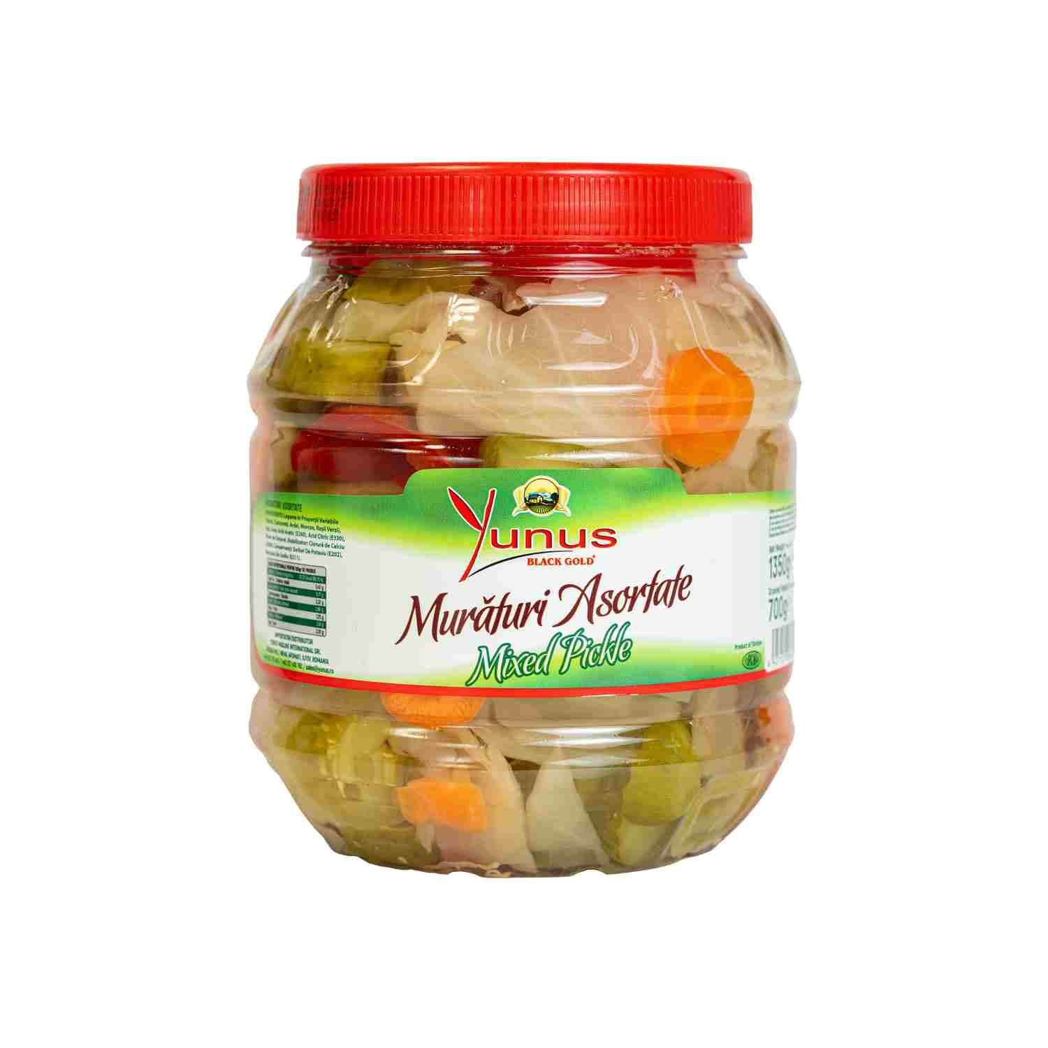 خضروات مخللة مشكلة من يونوس، 700 جم