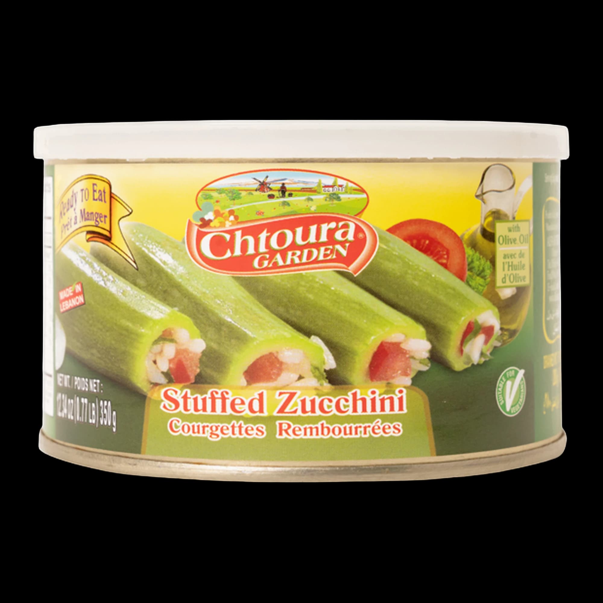 Stuffed Zucchini with Olive Oil