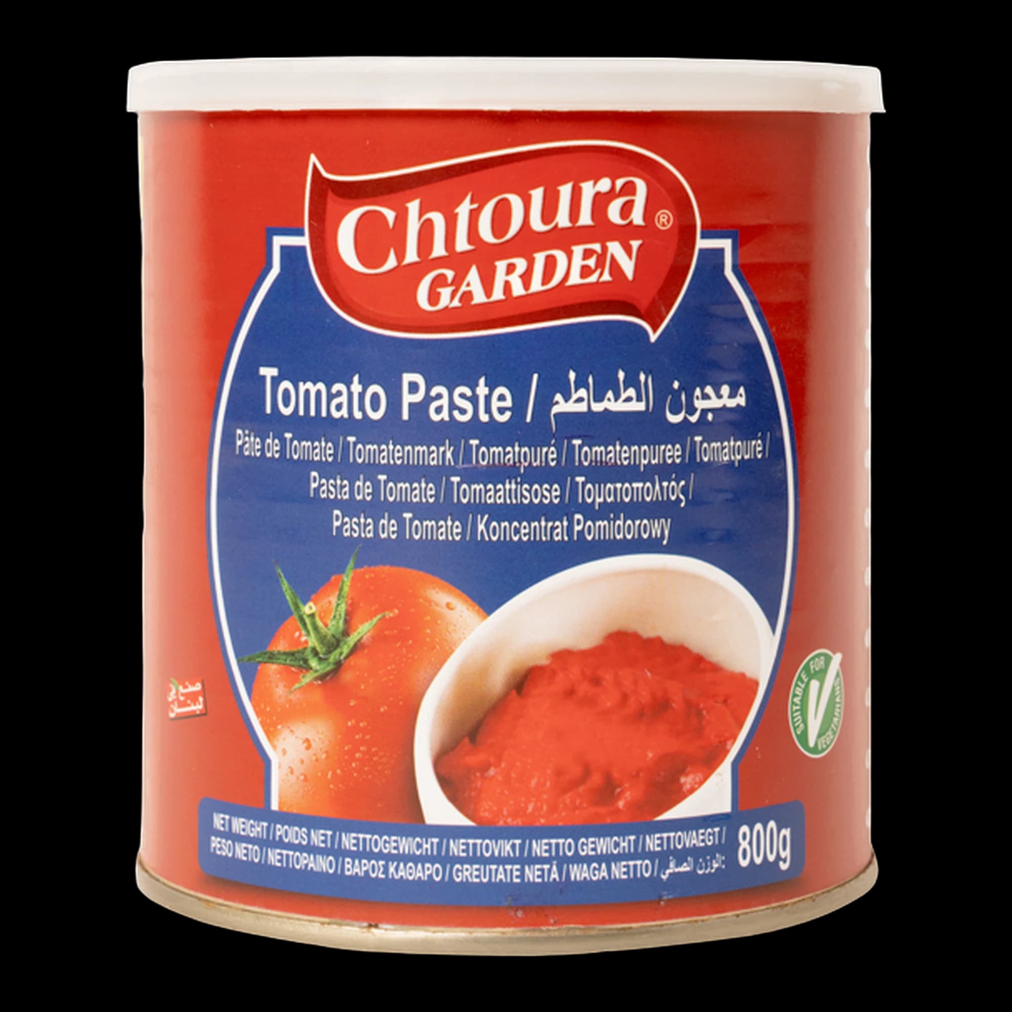 Chtoura Garden Tomato Paste 28-30% Brix