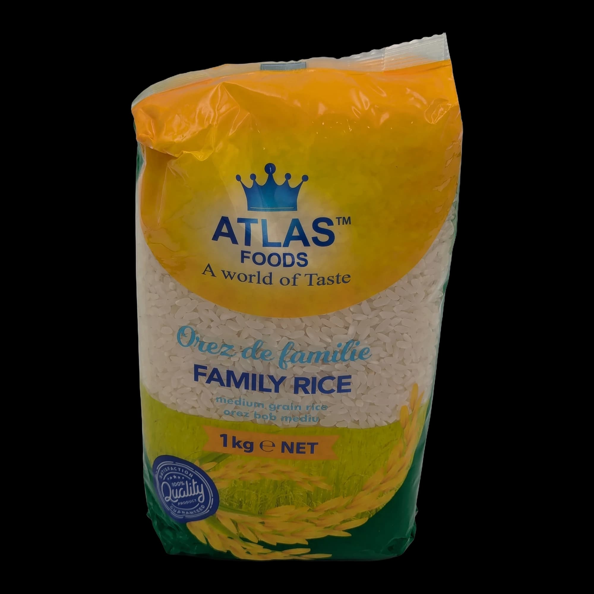 أرز عائلي حبة متوسطة