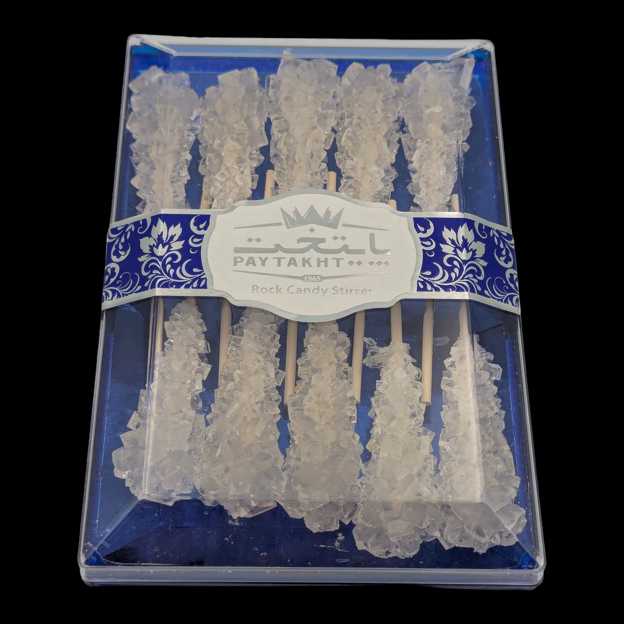 Bastoane de zahăr cristalizat (12 bucăți)