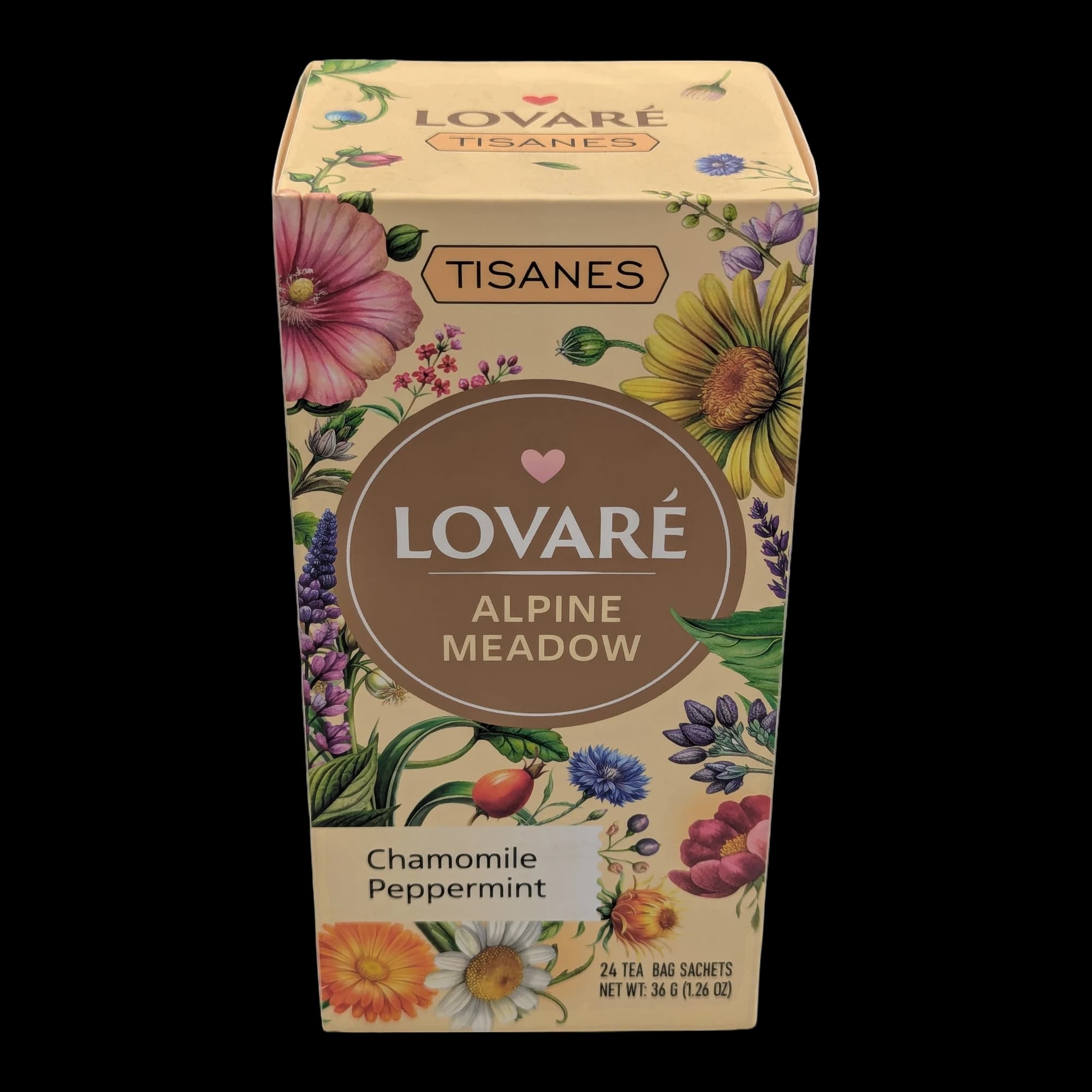 Lovare Alpine Meadow Herbal Tea 24 Sachets