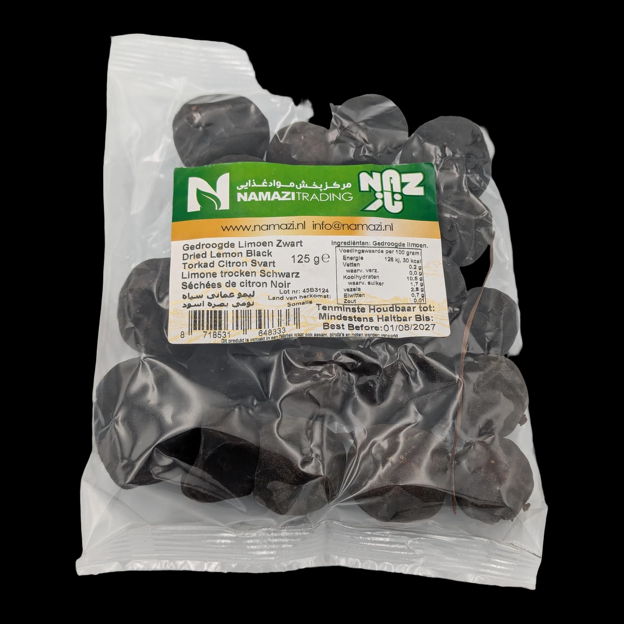 Lămâie Neagră Uscată (Loomi)