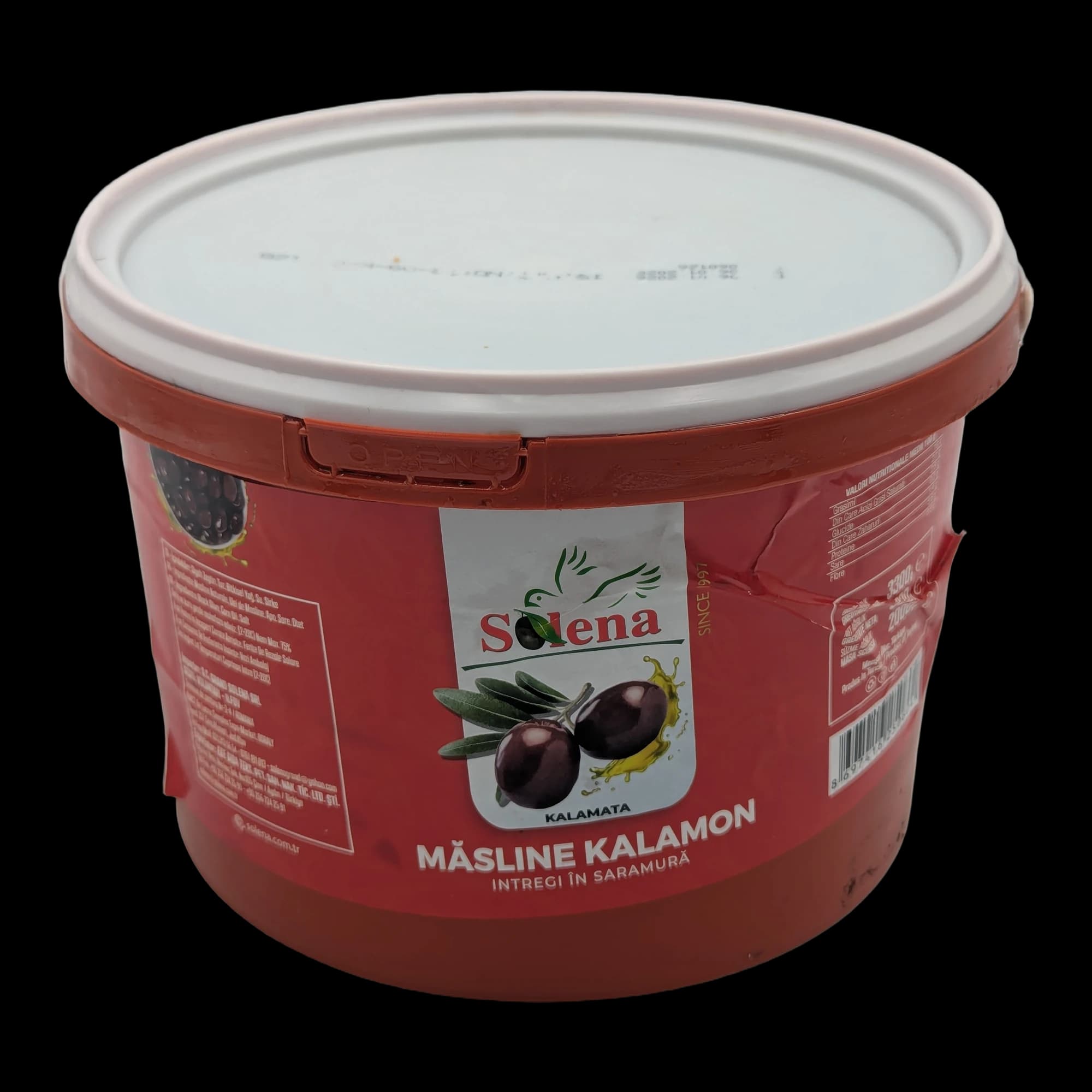 Solena Grand Oliva Măsline Negre Fără Sâmburi Mammouth