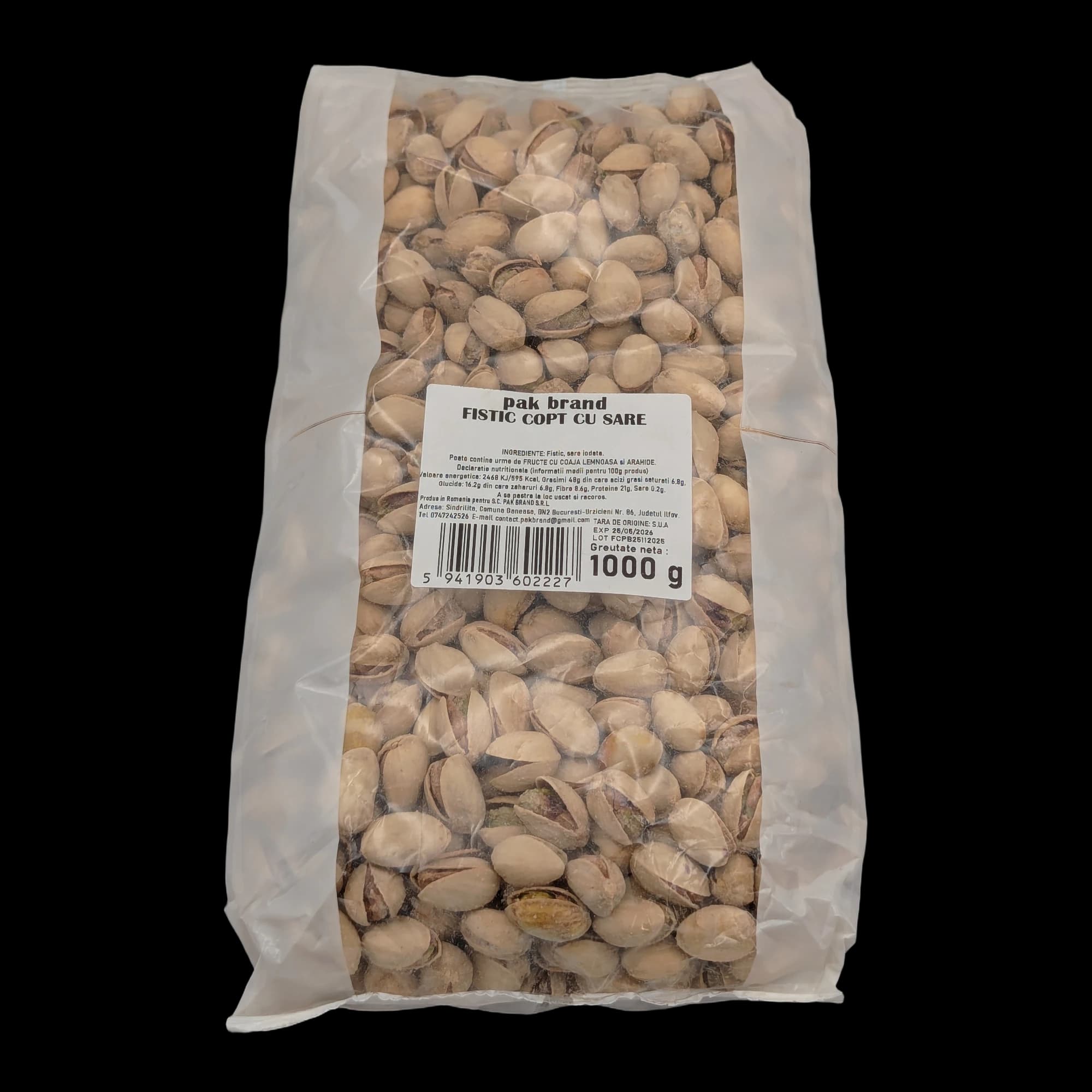 Roasted Pistachios with Salt