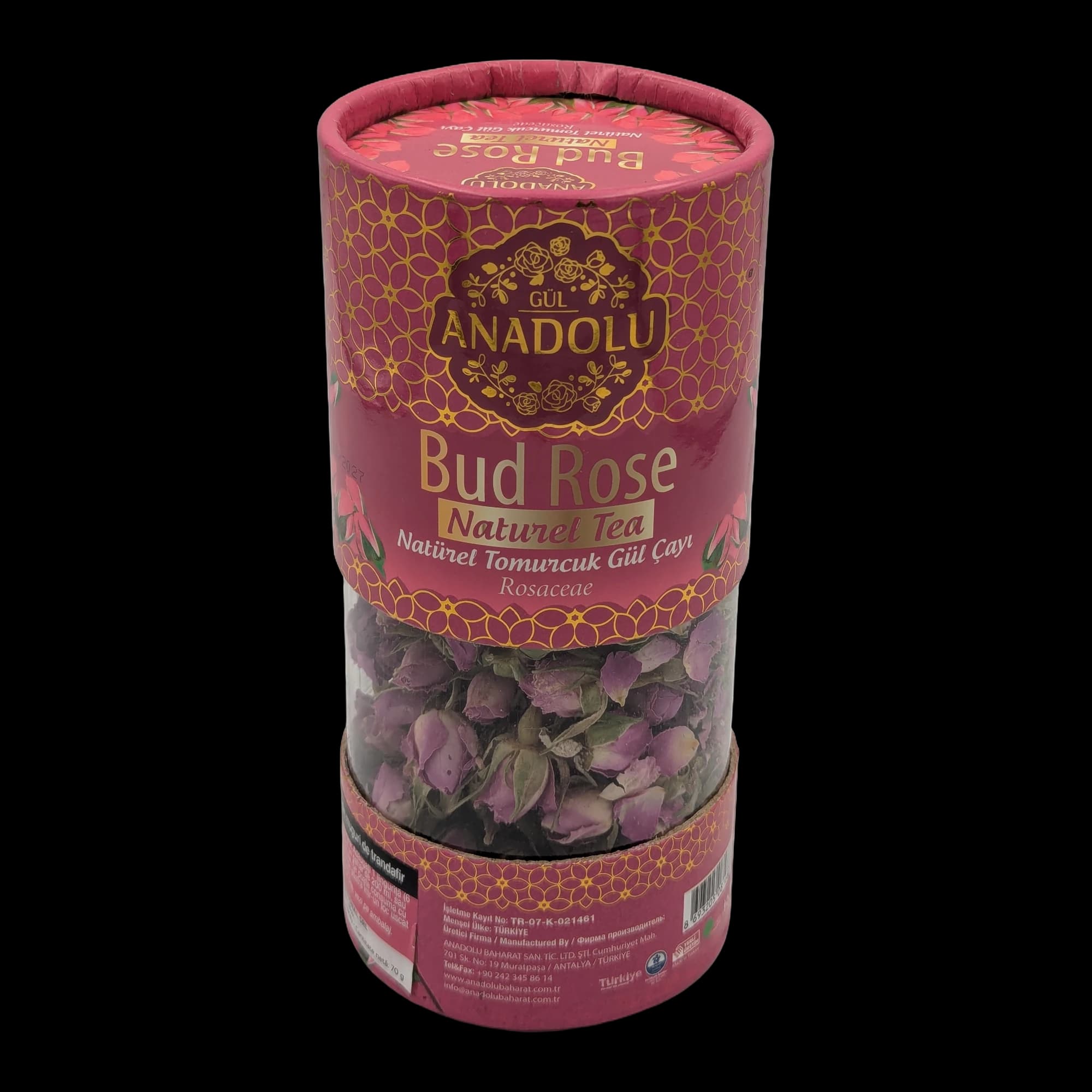 شاي طبيعي بأزهار ورد البراعم