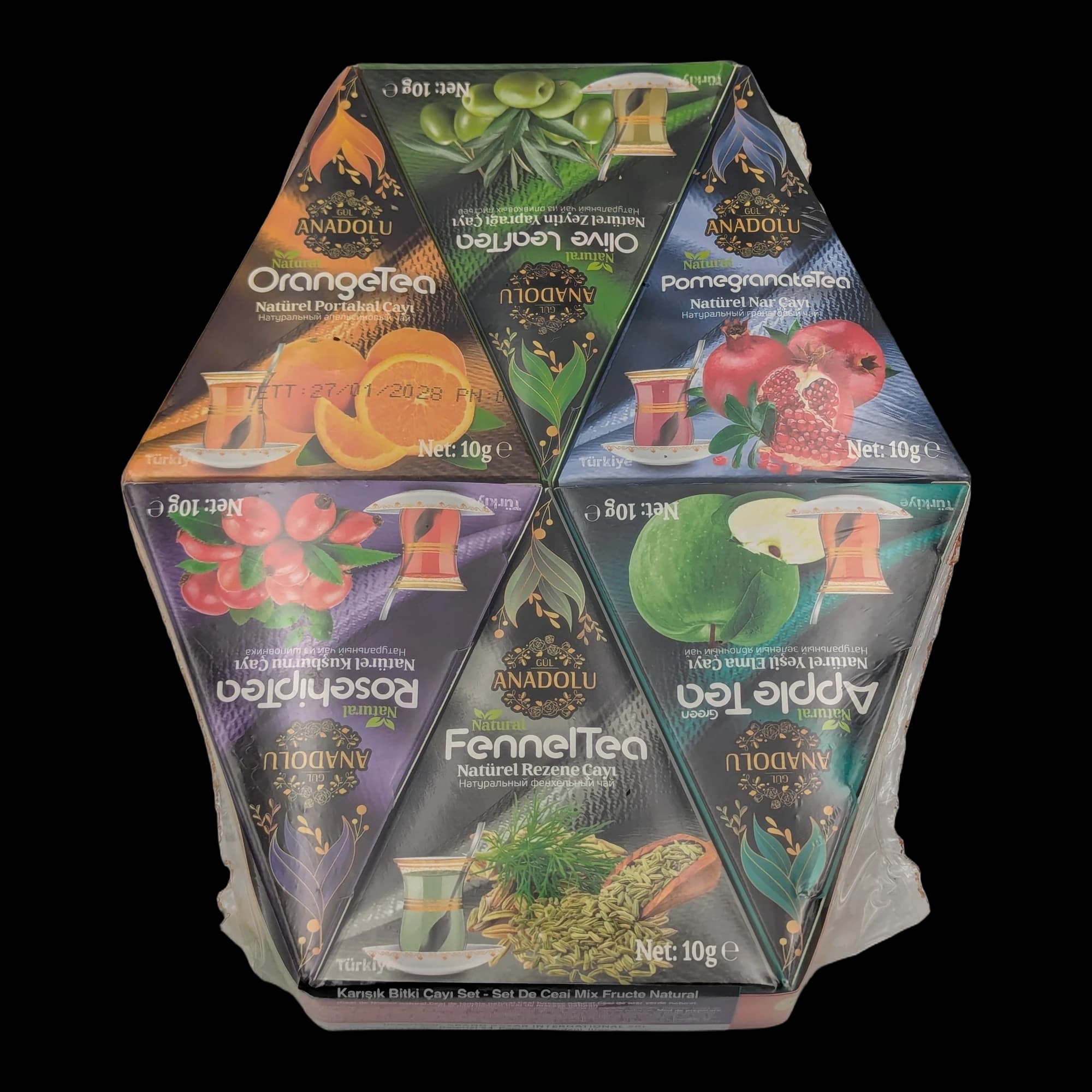 طقم شاي طبيعي من Anadolu