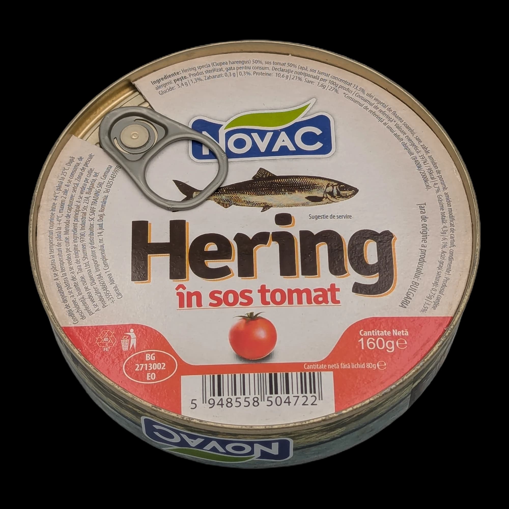 Herring in Tomato Sauce