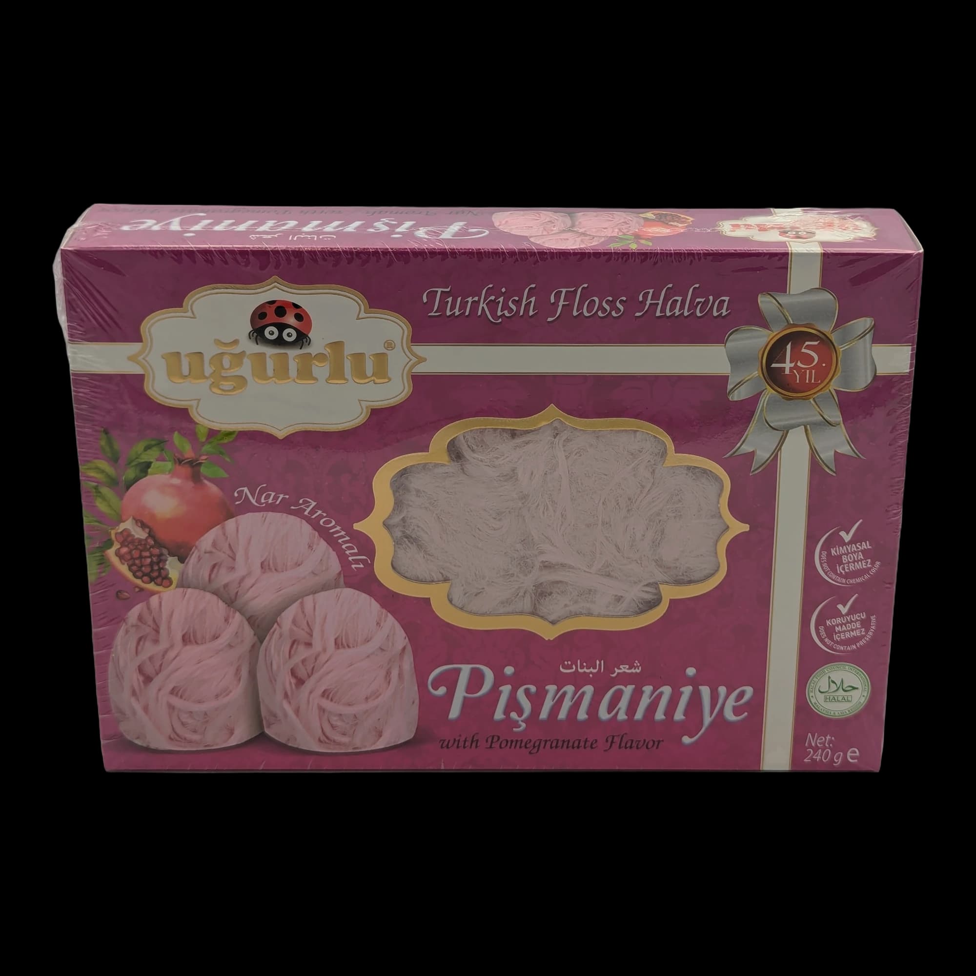 Pişmaniye with Pomegranate Flavor