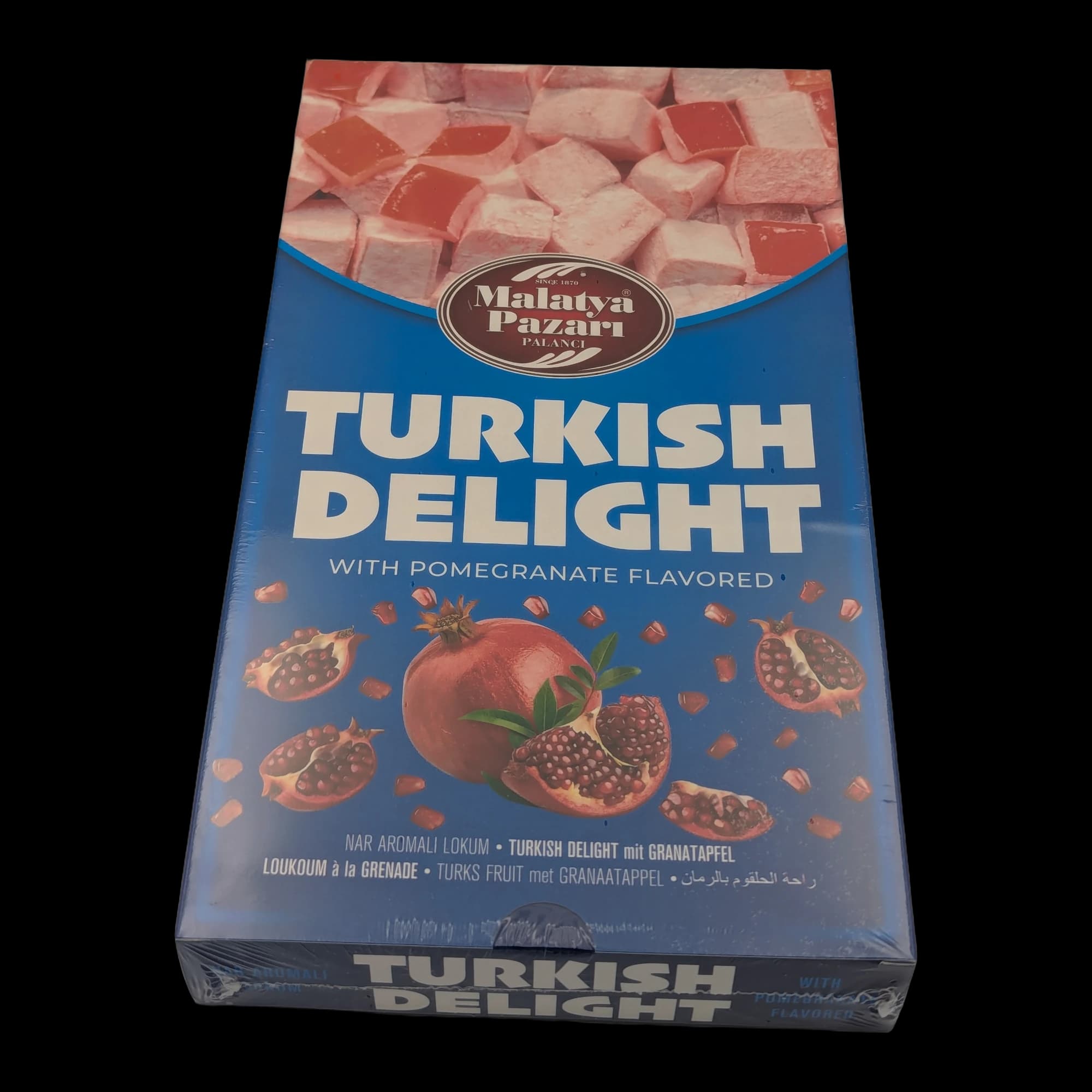Turkish Delight with Pomegranate Flavor