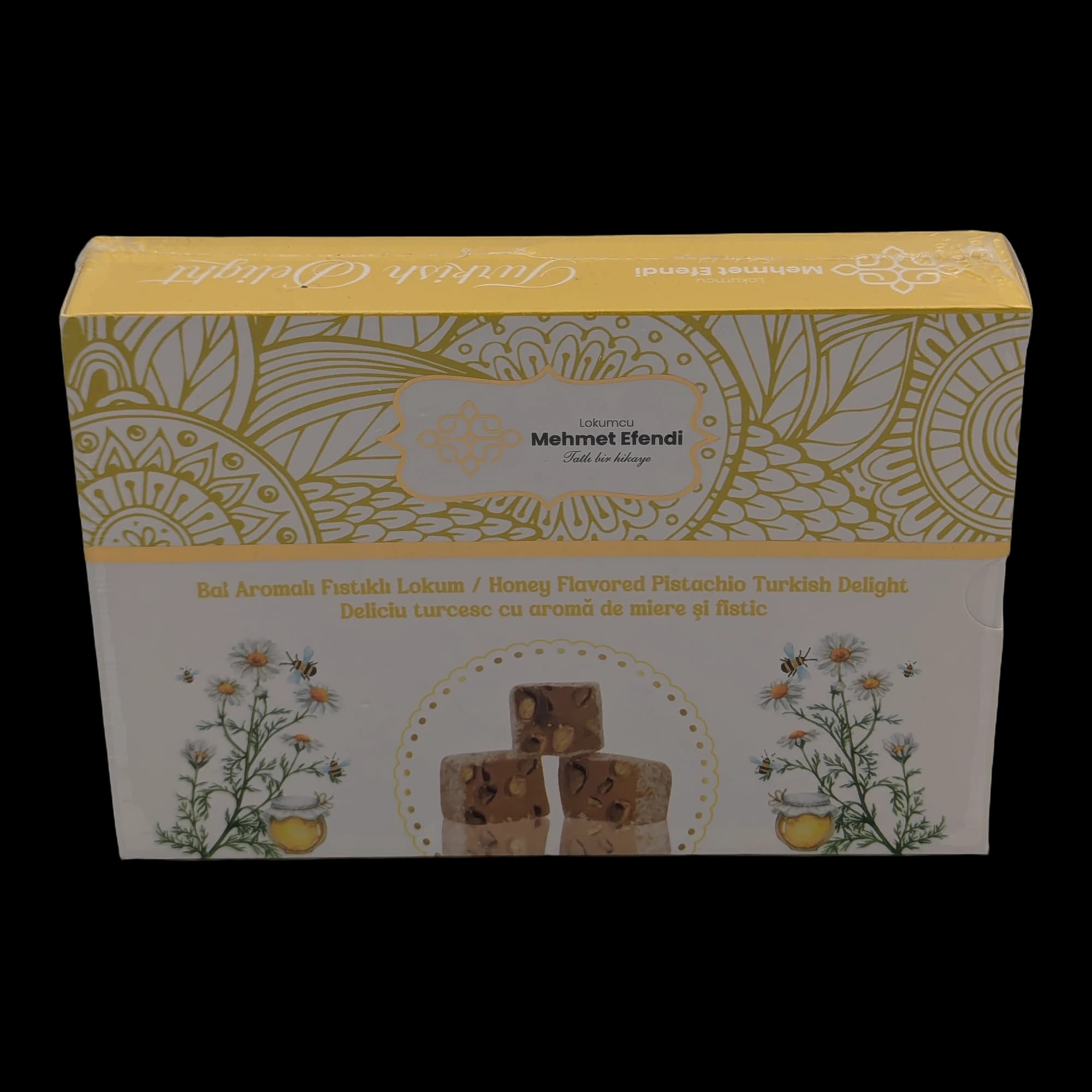 Honey Flavored Pistachio Turkish Delight