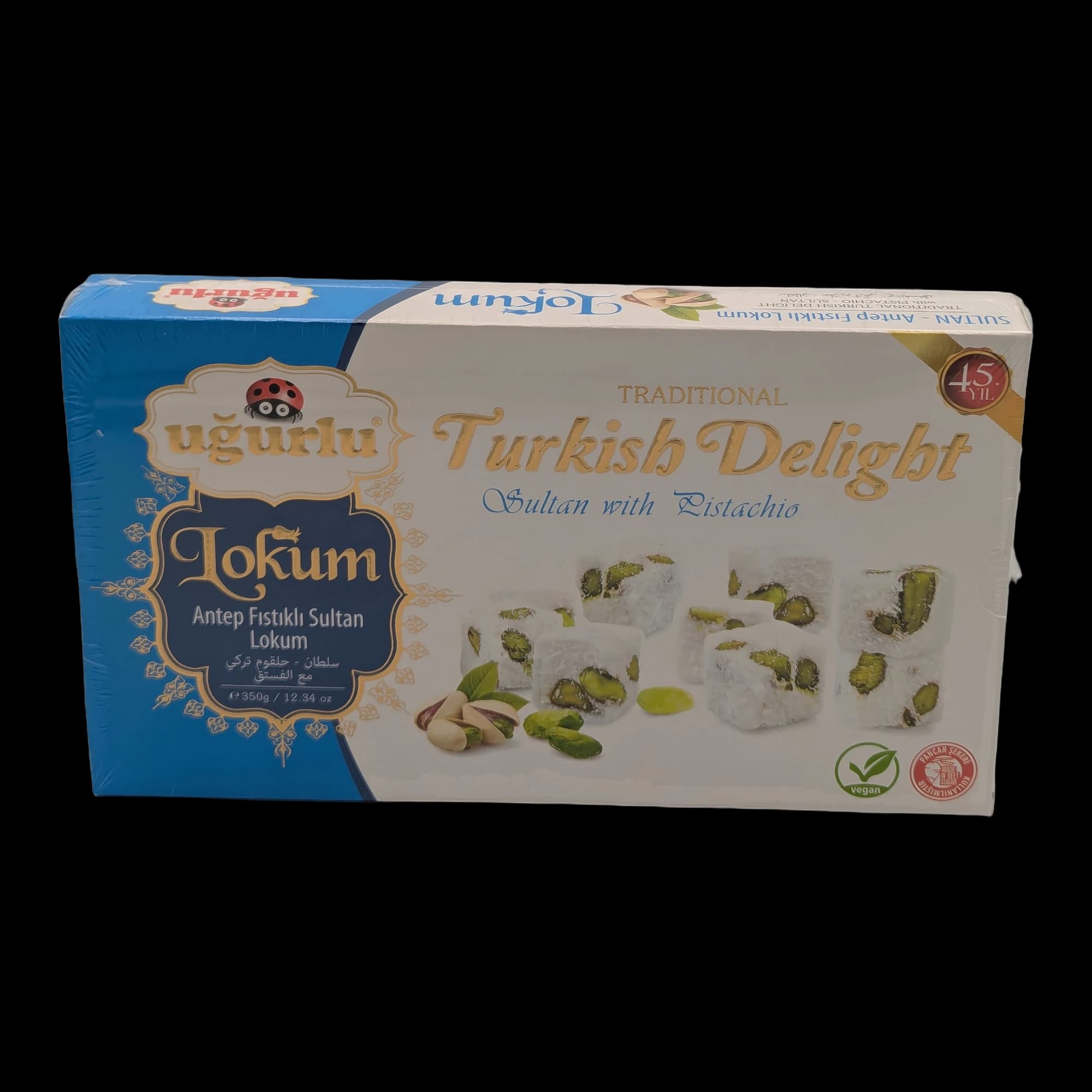 Sultan Turkish Delight with Pistachio