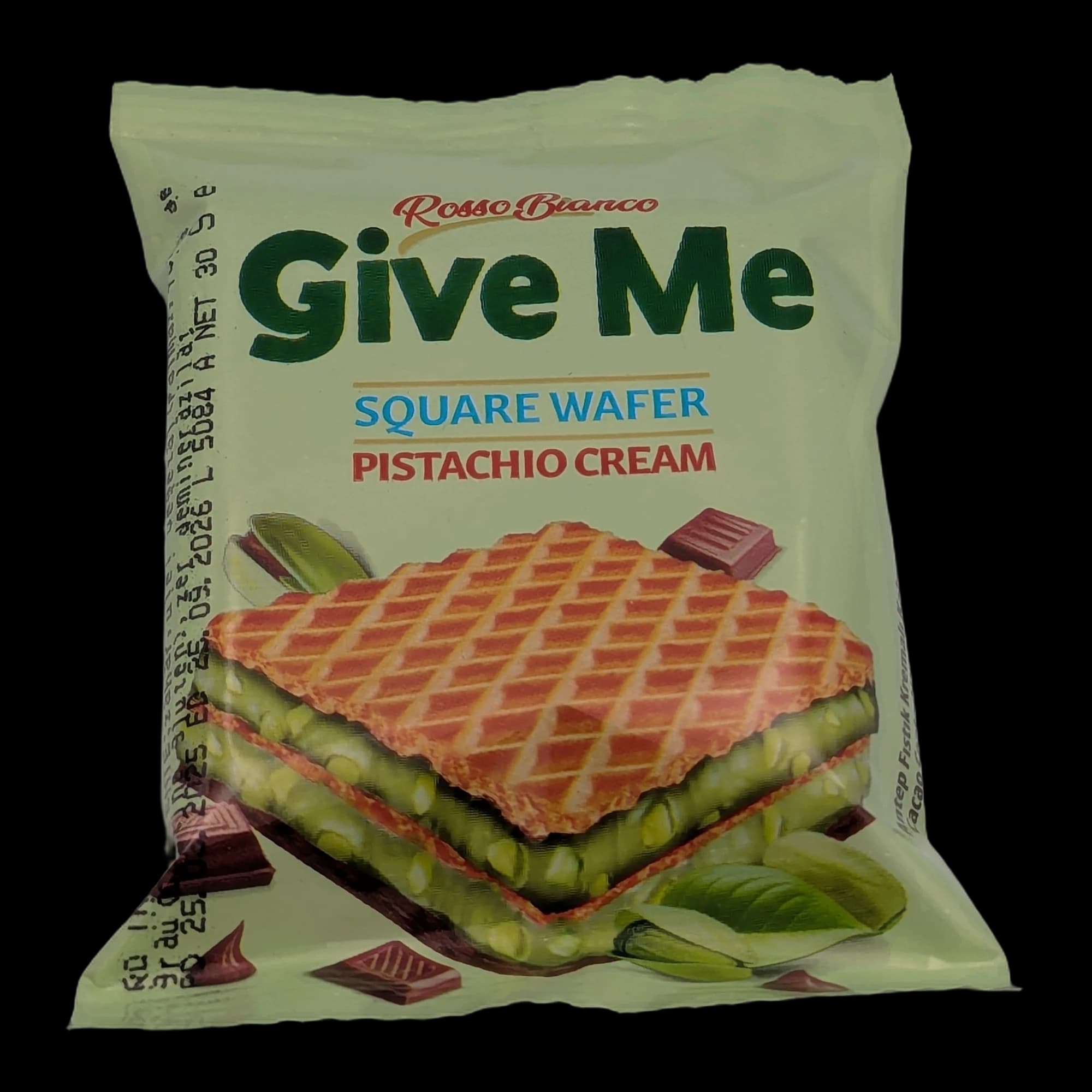 Give Me Square Wafer Pistachio Cream