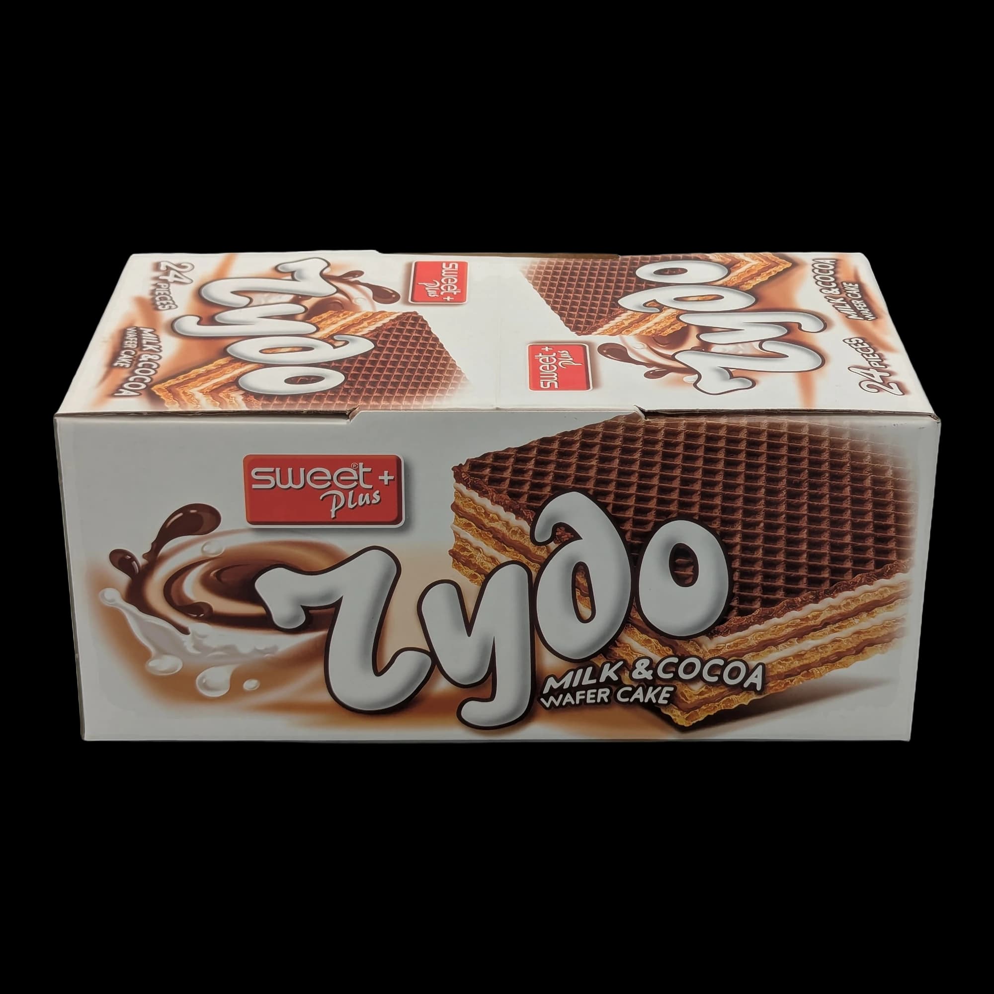 كيك ويفر بالحليب والكاكاو من sweet Plus Zydo