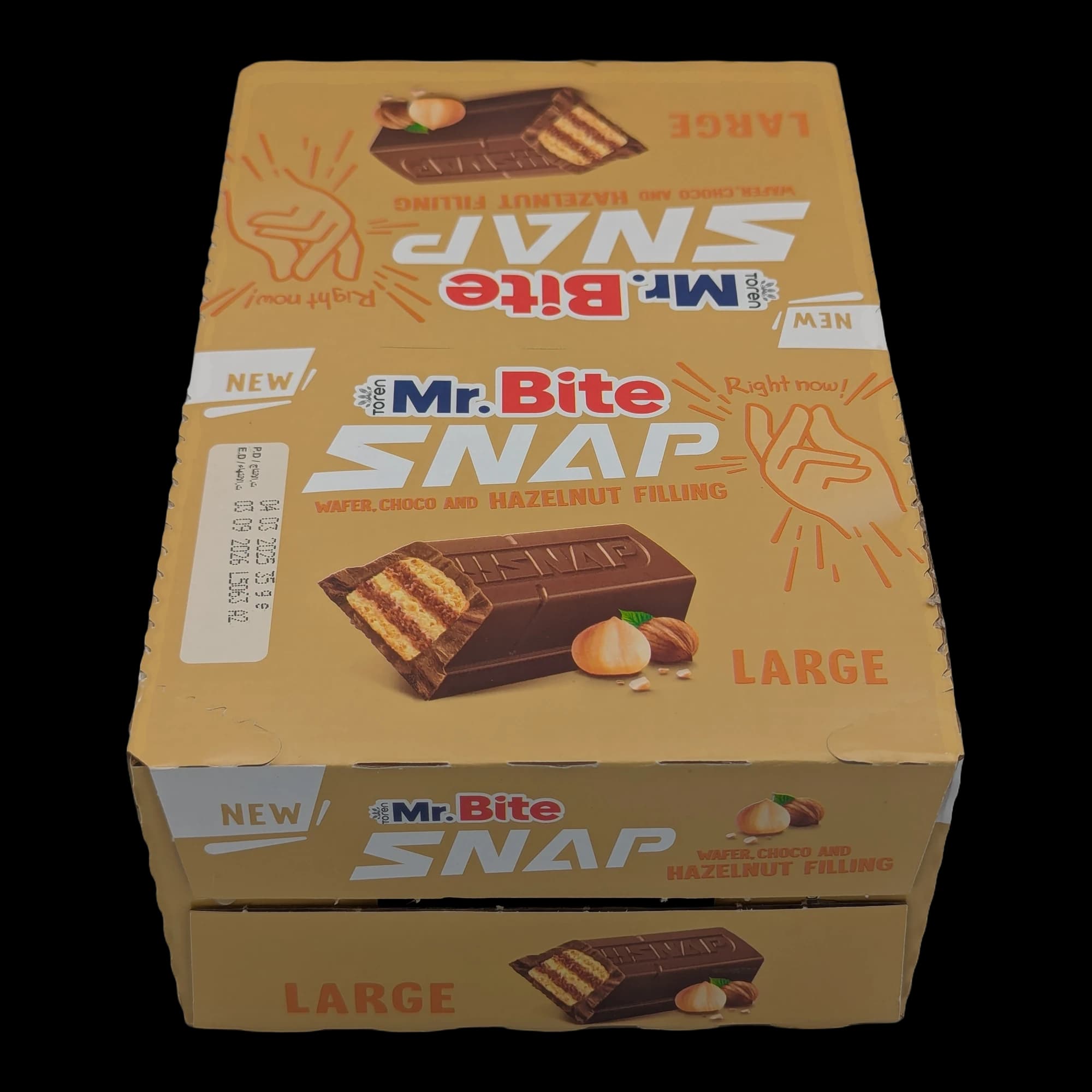 SNAP Wafer with Chocolate and Hazelnut Filling