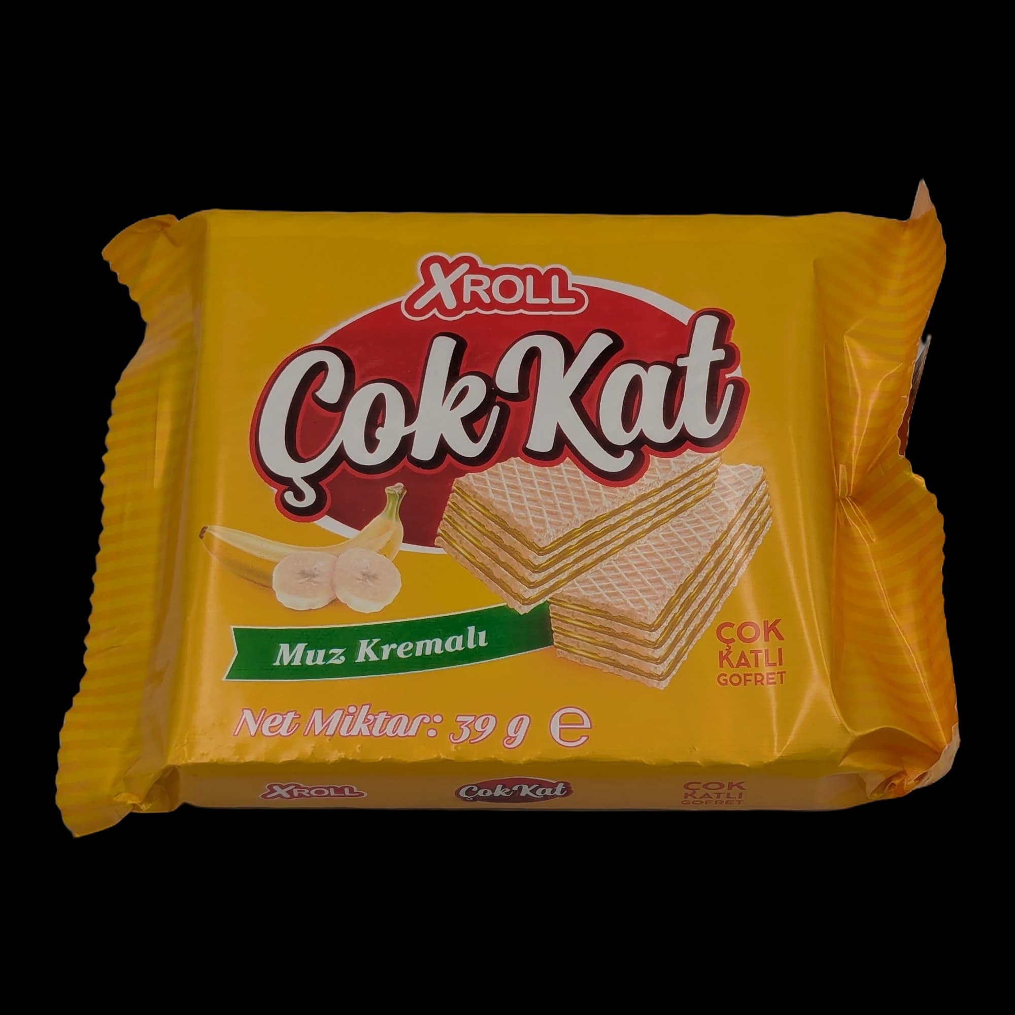 Çok Kat Banana Cream Wafer