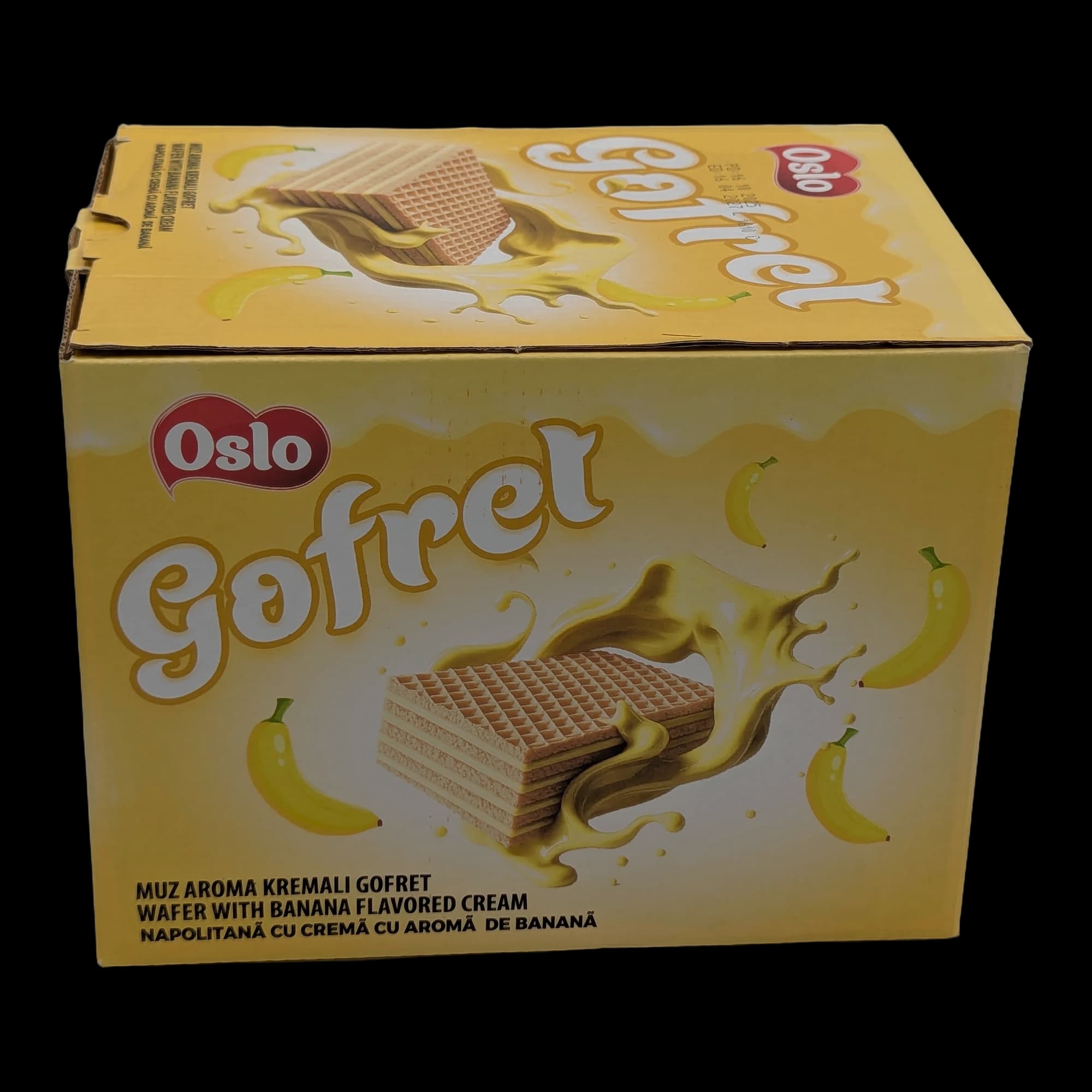 Banana Flavored Cream Wafer