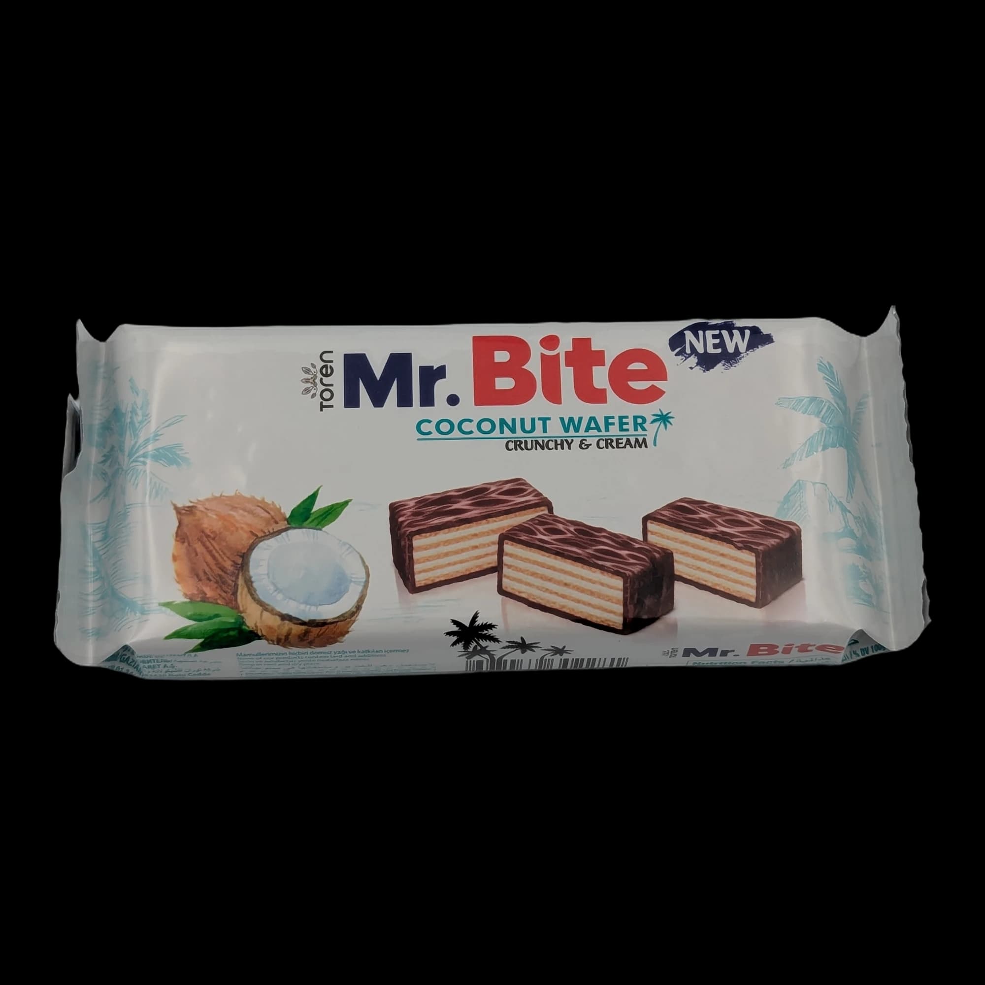 Napolitană Mr. Bite cu cremă de cocos