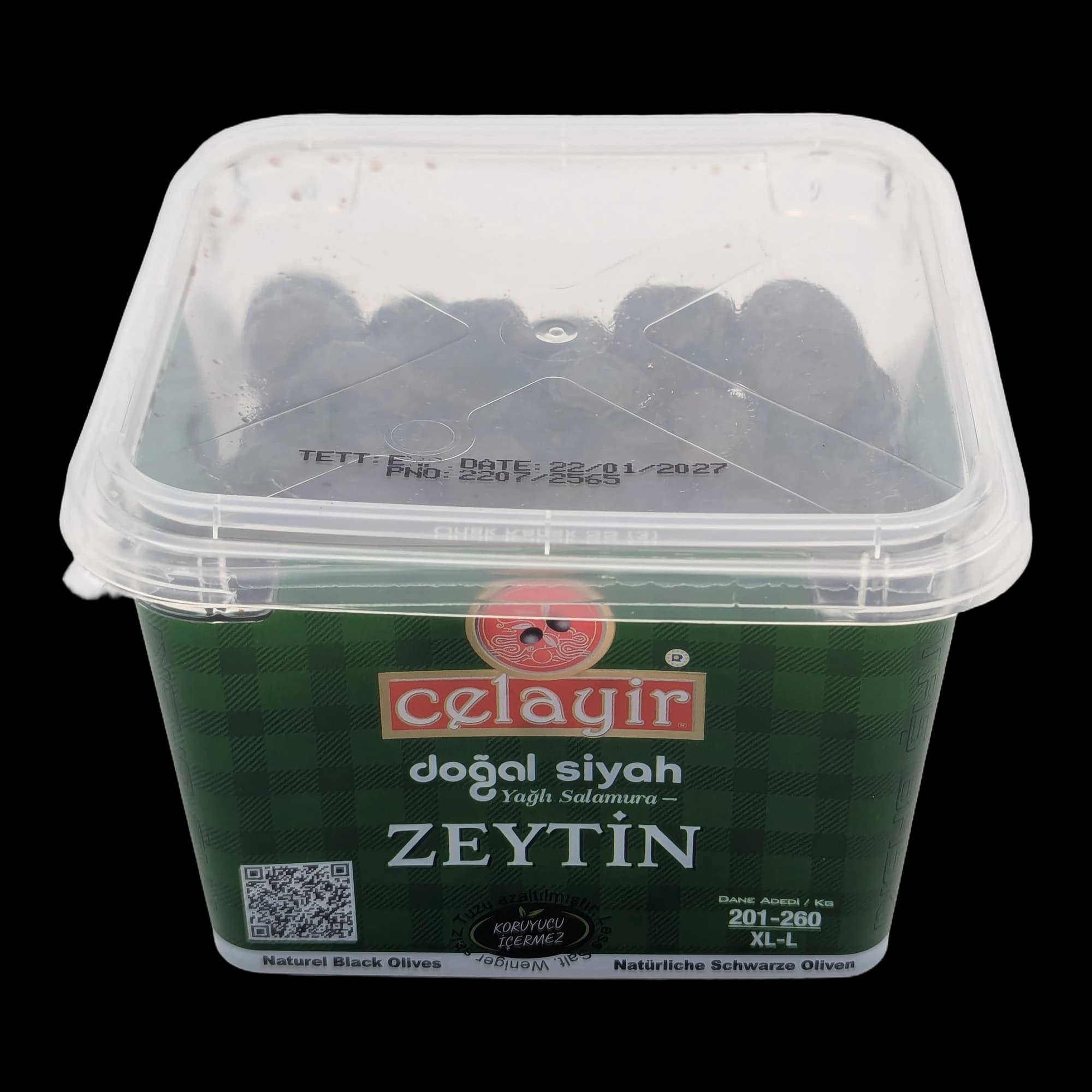 زيتون أسود طبيعي