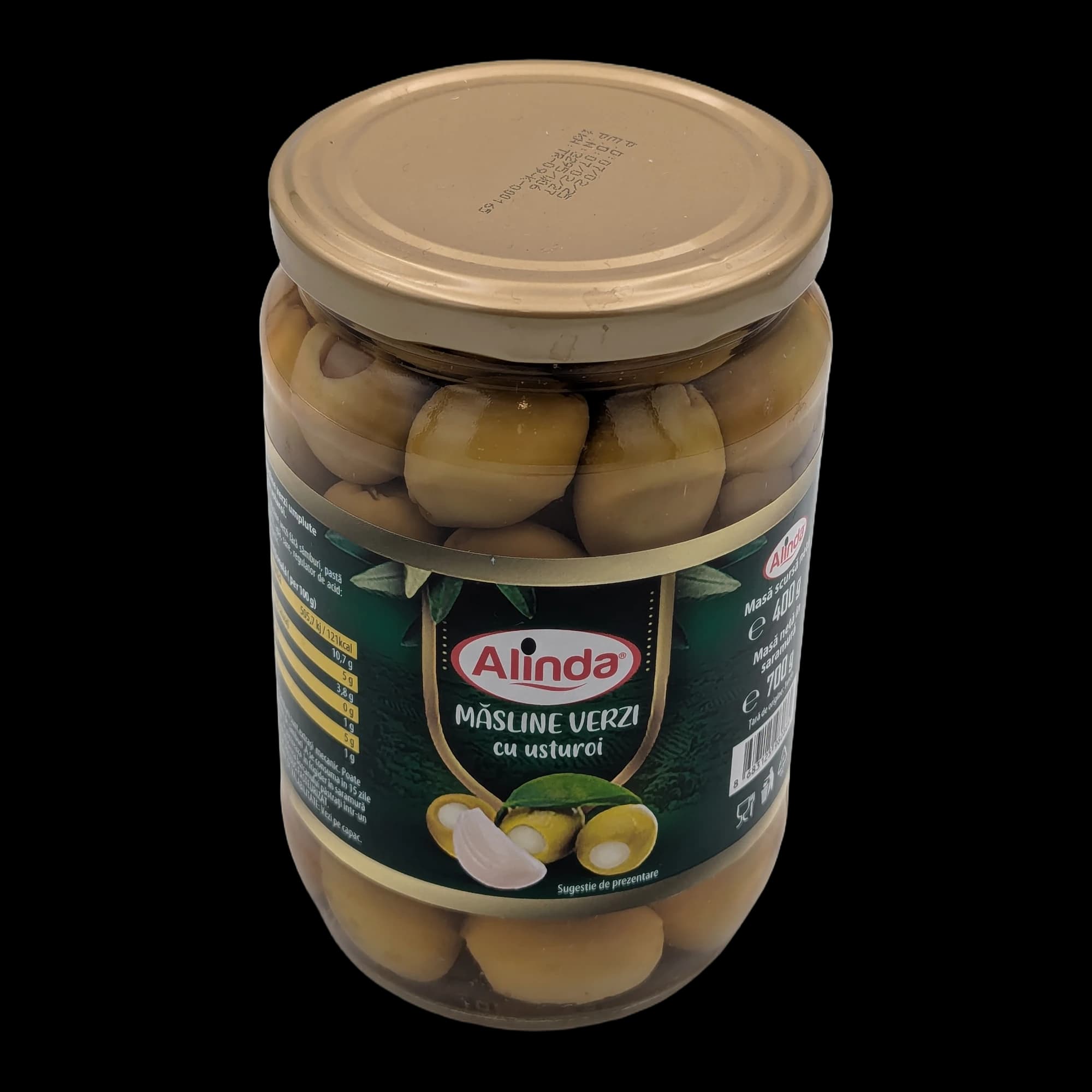 Green Olives with Garlic