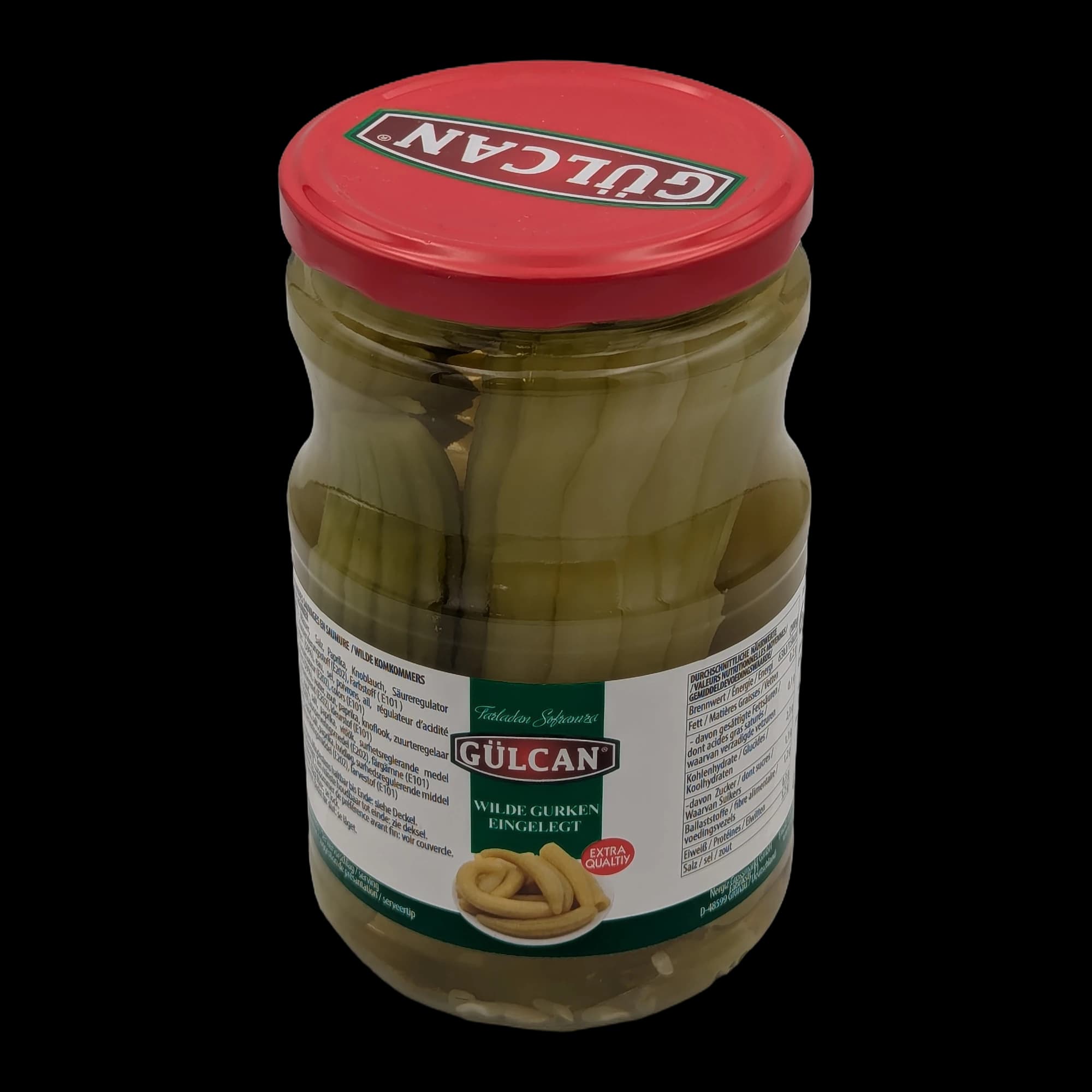 Pickled Wild Cucumbers