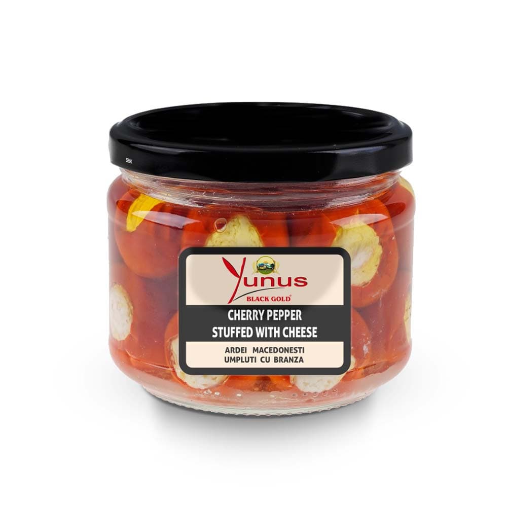 Yunus Cheese-Stuffed Cherry Peppers Jar 290g
