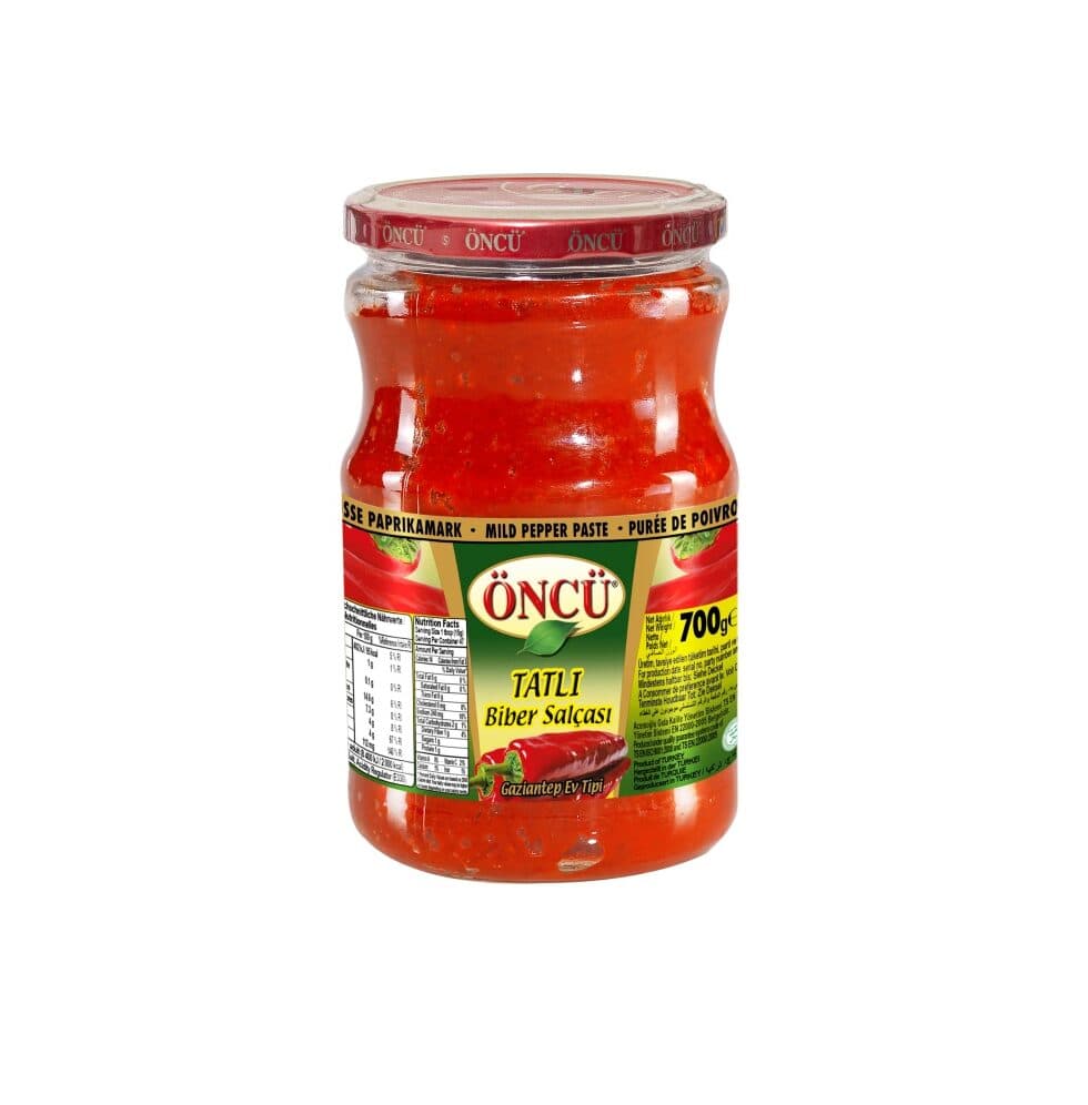 Oncu Sweet Pepper Paste 700g Jar