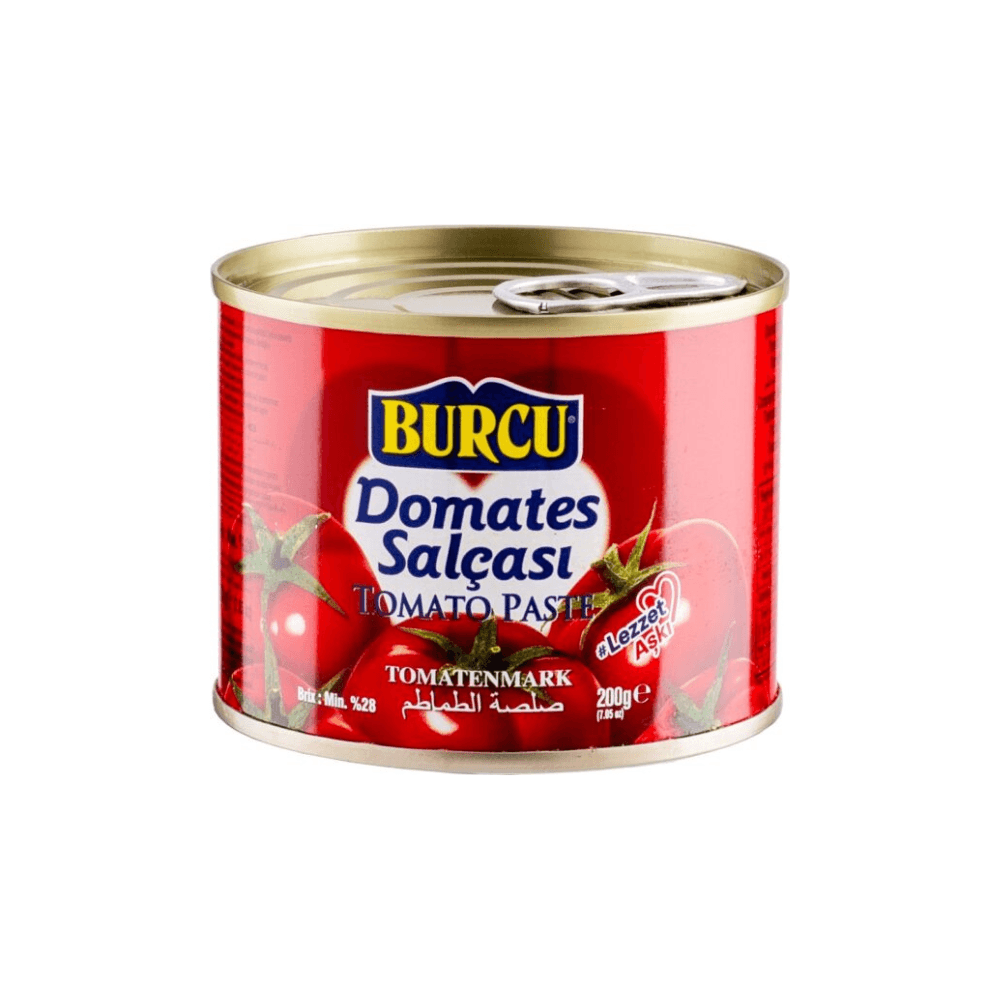 Burcu Tomato Paste 28-30% Dry Matter 200g