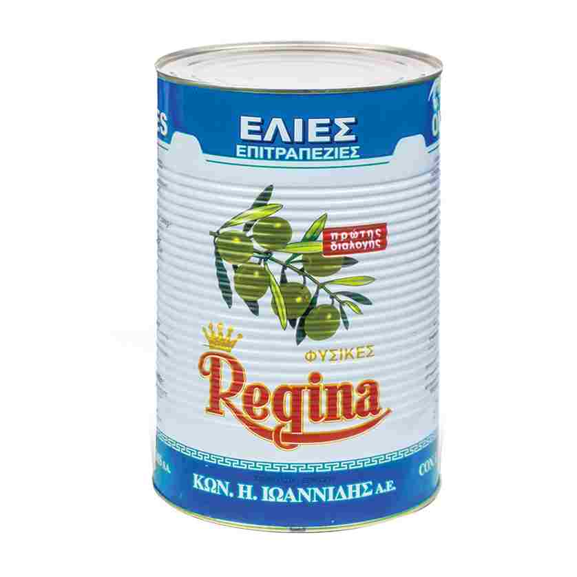 زيتون كالامون جامبو ريجينا إيتي 180-200 حبة، منخفض الصوديوم، 2.5 كجم