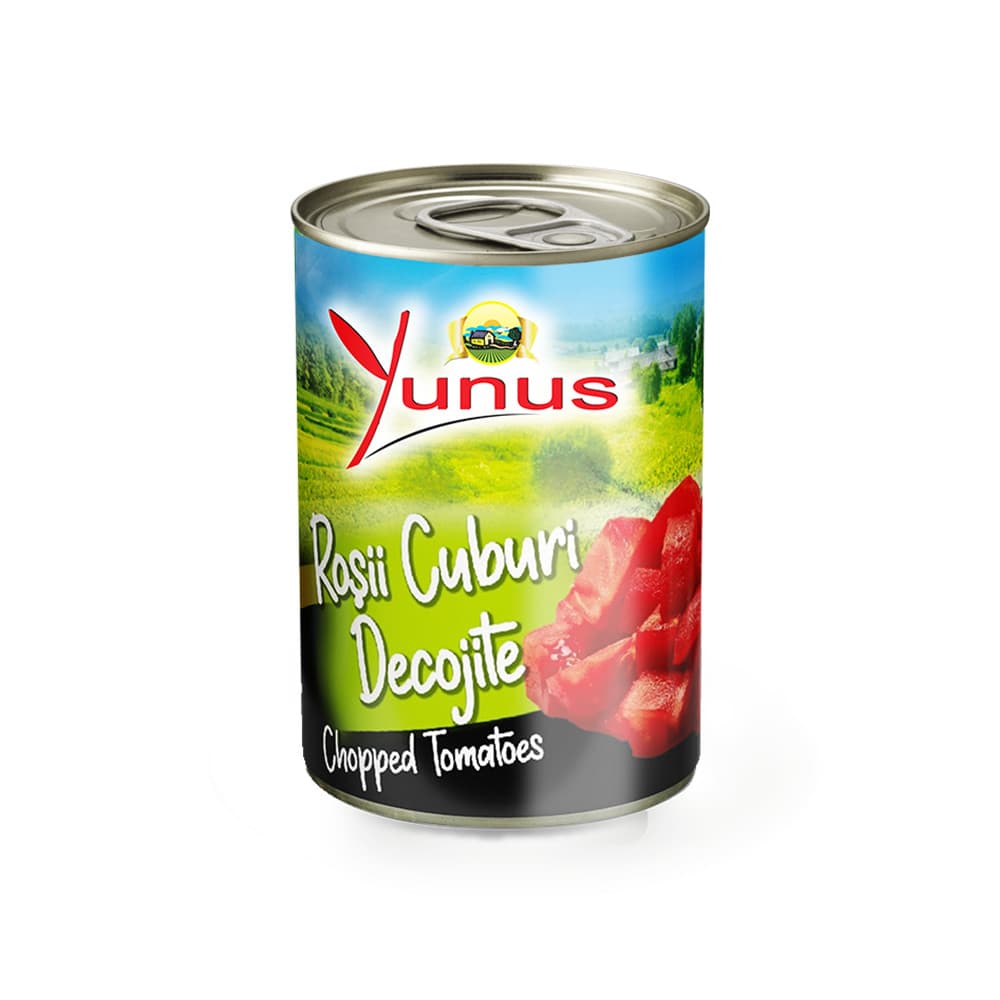 Yunus Peeled Diced Tomatoes 425ml