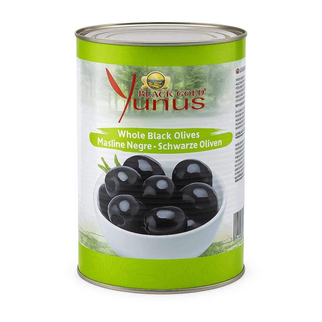 Yunus Atlas Black Olives 70-90, 2.5 kg
