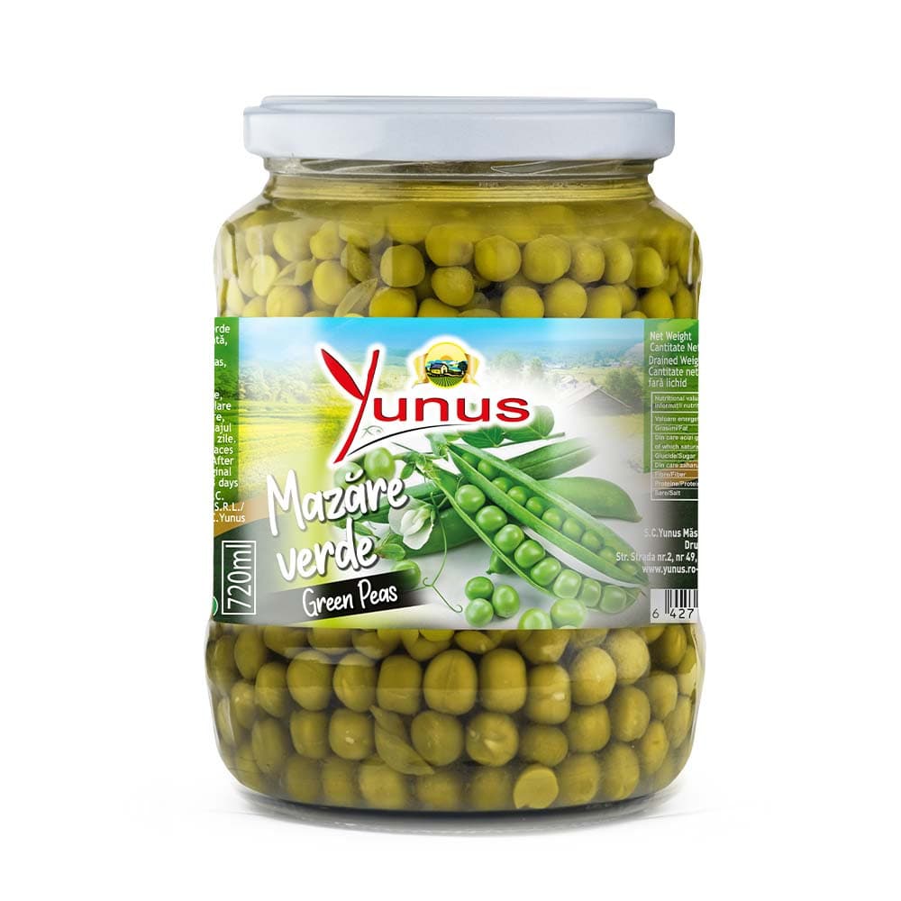 Yunus Canned Green Peas 720ml